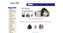 Desktop Screenshot of libertyadv.com